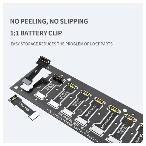 Power-for  Cable Battery Connector Soft FPC Tool Kit for  6 To17 Pro Max Power Boot Cable Replacement FPC Connec 2