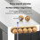 Solid Wood Cable Manager Hub OrganizerData Cord WrapperDesktop Sorting Accessories Neat Solution Stylish Holder A 5