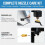 48PCS 3D Printer Tools Kit for 3D Printing Removing, Cleaning & Finishing with Deburring Tool, Files & More 5