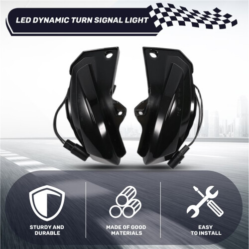 LED Dynamic Turn Signal Light Car Indicator Sequential Blinker Side Mirror Lamp for   Yaris Sienta 1