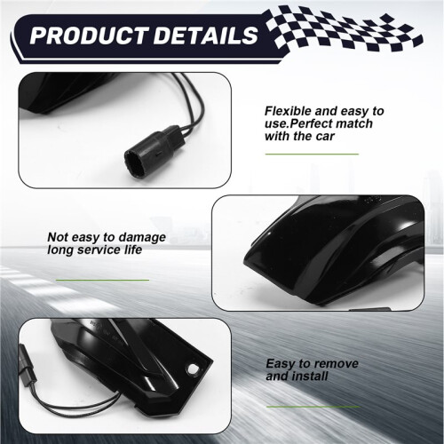 LED Dynamic Turn Signal Light Car Indicator Sequential Blinker Side Mirror Lamp for   Yaris Sienta 2