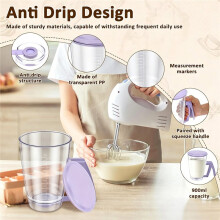 Dispensador de Masa para Panqueques con Mango Exprimible, Separador de Masa, Herramientas para Hornear Panqueques, Cupcakes, Waffles, Muffins, Mezcla