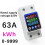 63A Power Consumption KWH Meter Single Phase Adjust over Under Current and Voltage Protective Device Protector Relay 4