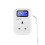 Plug Thermostat Temperature Controller with LCD Display Heating/ Cooling Mode C/ Switchable Plug &  UK Plug 1