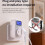 Plug Thermostat Temperature Controller with LCD Display Heating/ Cooling Mode C/ Switchable Plug &  UK Plug 6