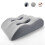 Ergonomic Memory Foam Leg Elevation Pillow for Improved Circulation and Comfort Light Gray 5