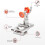 Locking Cabinet Hinge Clamp Fixture, Adjustable Punch Locator Tool for Woodworking 3