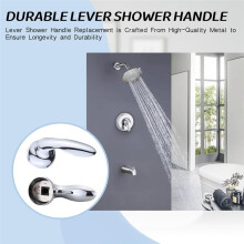 Shower Faucet Handle for Coralais 1046987 for Coralais Shower Faucets, Parts with 1060514 Handle Insert B