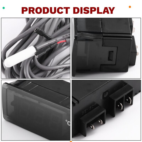 TPM-910 Embedded Temperature Display Panel for Refrigerators Intelligent High-Precision Probe Digital Display 1