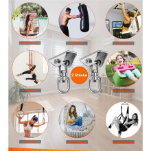 Stainless steel ceiling hooks | Suitable for concrete walls For swings, hammocks and more