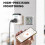 Prise Intelligente avec Thermostat Programmable, Télécommande, Interrupteur D'Alimentation, Application de Contrôle, Commande Vocale, Prise 9