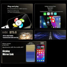 4in1 Draadloze CarPlay Airplay/Mirror Link/Android Auto/Carplay Schakelbaar Android/IOS Bedraad Naar Draadloze Carplay A