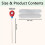 Cake Tester Set, 3-Pack Stainless Steel Baking Testers with Storage Case 8