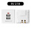 Desktop Socket Module 5V 2.1A Dual USB Power Socket Embedded with Led Indicator Dual USB Charging Socket Module White 3