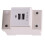 USB DIN Rail Modular Socket DC5V 2.1A Output Fiber Optic Distribution Box Socket Power Adapter 6