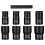 Lug Nut Extractor Set Drive Impact Bolt Remover Socket Tool Wheel Lock Removal Kit Out Extractor Set for Damaged 3