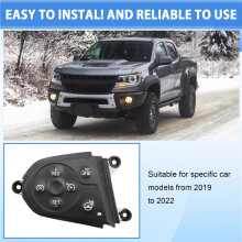 Interruptor de Controle de Cruzeiro Interruptor de Controle Do Volante 22961941 para Sierra 1500 Yukon XL Silverado 1500-3500 Tahoe