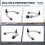 Upper Front Suspension Left Control Arms Fit for  XC60 XC90 31360630 6