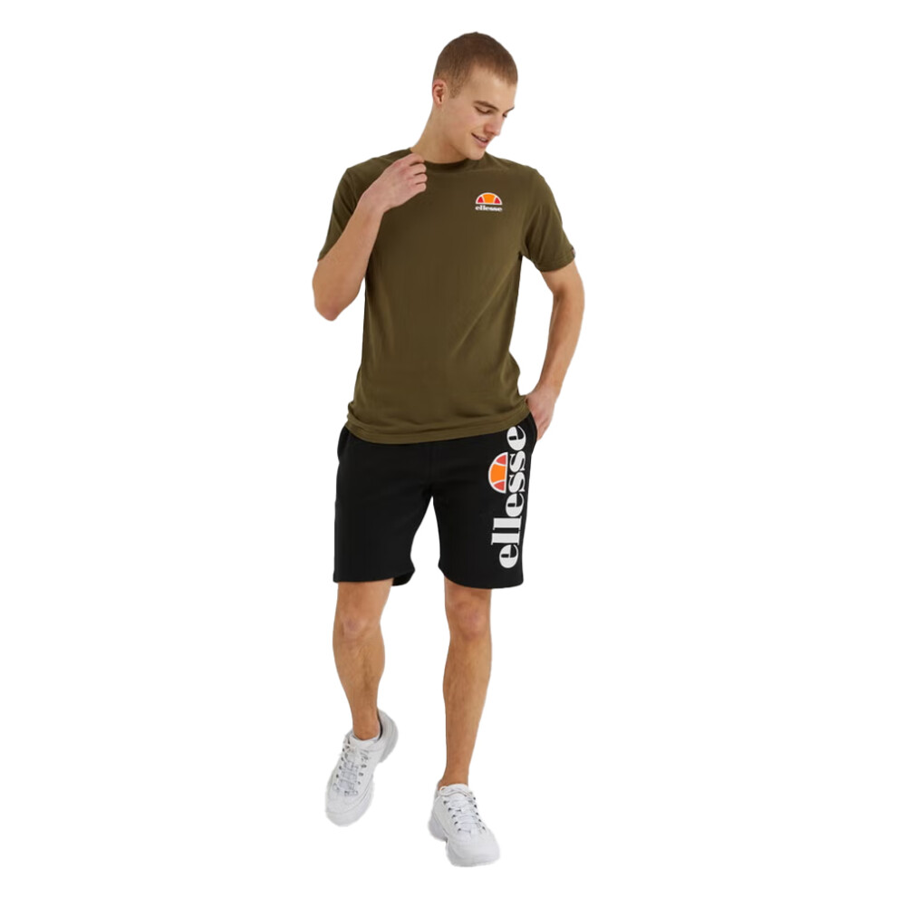 Ellesse (Xl, Marl) Mens Bossini Fleece Shorts Grey