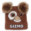 Gremlins Gizmo Face Fluffy Beanie 1