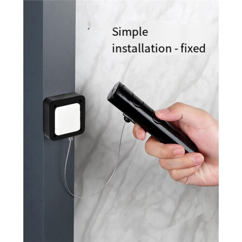 4pcs Remote Control Tether TV Remote Control Leash Retractable Safety Lock with Adjustable Strap B 2
