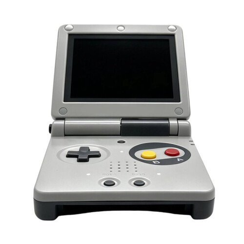 For  SP Replacement Shell Full Set Drop-Proof Scratch-Resistant Retro Game Console Mod Kit for Game Boy Advance SP 2