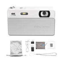 Appareil Photo Numérique M15 CCD 13MP HD avec Carte Mémoire 32 Go, Compact et Portable, avec Flash D'Écran, Idéal pour les Voyages