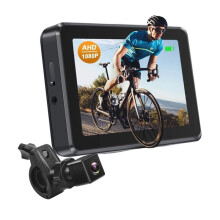 1080P Bike Bicycle Mirror 4.3" Screen Night Vision Handlebar Camera Bicycle Rear View Camera Handlebar Camera for Ebike
