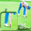 Draagbare Metalen Golfdivot-Reparatietool, Gebogen Spit 4