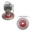 Conjunto de Lâminas de Serra para Polimento de Pedra de 1,57 Polegadas com Flange de 5/8 Polegadas-11 para Esmerilhadeiras, Ideal para Corte de 6