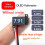 0.5"  OLED Digital Voltmeter  0-30V High-Precision 0.08% Ultra-Thin 3.2mm Voltage Meter Tester Panel for DIY Car 5