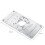 Aluminum Router Table Insert Plate for Woodworking - Milling & Trimming Black 6