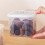 6-Grid Plastic Food Storage Container with Lid for Microwave Heating 1