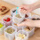 6-Grid Plastic Food Storage Container with Lid for Microwave Heating 5