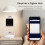 Zigbee DIY Name  EU All Black Touch Panel  Display Screen Light  Work with Tuya  Life App 3 Gangs 6