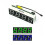 RX8025T 3 in 1 LED Digital Clock Temperature Voltage Module  Thermometer Voltmeter Board  5V-30V 5