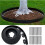 L-Shaped Stone and Grass Isolation Border, Thicken Tree Ring Retainer, Plastic Lawn Root Barrier Strip B 5