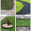 L-Shaped Stone and Grass Isolation Border, Thicken Tree Ring Retainer, Plastic Lawn Root Barrier Strip B 6