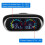 12V 24V Auto Watertemperatuurmeter 2-in-1 Digitale Watertemperatuurmeter + Voltmeter 5