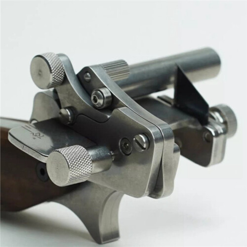 Leather Flat Pliers Stainless Steel Leather Work Clamp Press for  Parallel + -Structure Labor-Saving 2