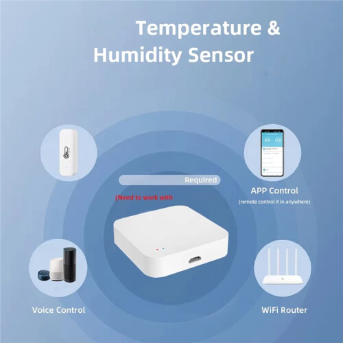 3pc Tuya Zigbee 3.0 Temperature Humidity Sensor RightSitu ZTH02 Work with Yandex 1