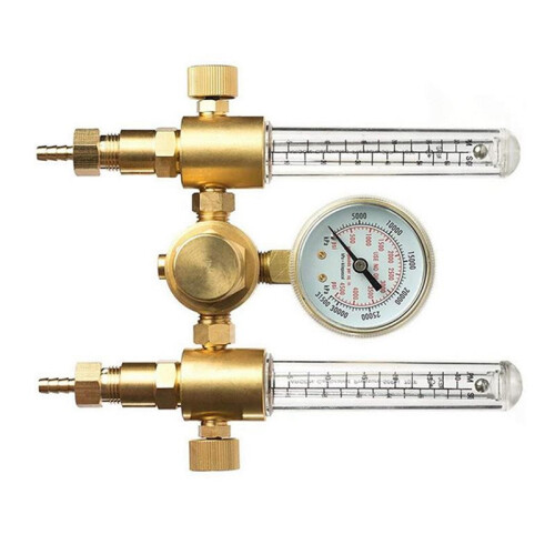 CGA580 Dual Output Argon Regulator Flow Meter Spare Parts Professional 1