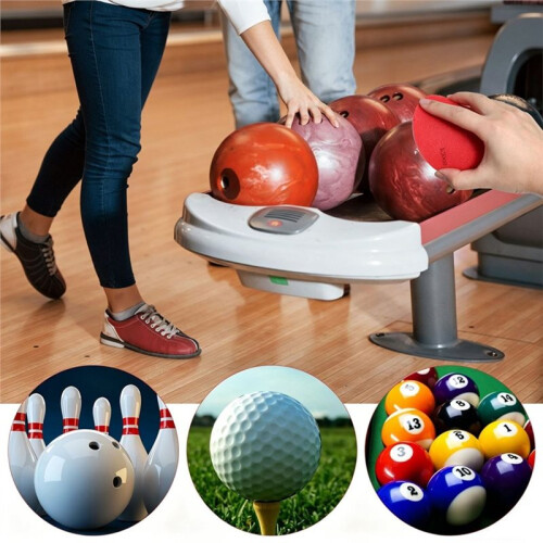 Conjunto de 6 Lixas para Bolas de Boliche, 12,7 cm (5 Polegadas), para Polimento e Revitalização de Bolas Esportivas B 1