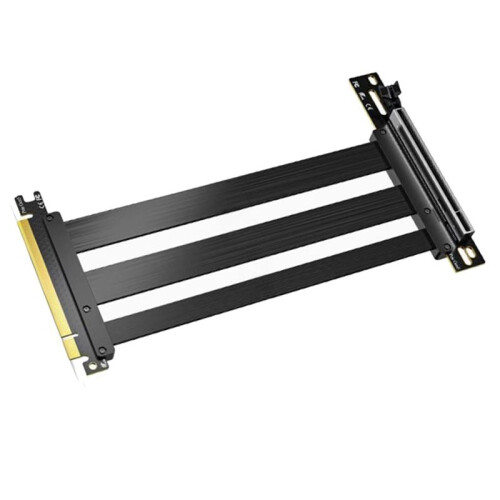 Cabo Riser PCIe 5.0 X16 Compatível com GPU PCIe 5.0, Extensão de Slot de 90 Graus para GPU RTX 5090 25 cm 2