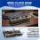 Nixie Clock Base Glow Tube WIFI Clock with  Display 12H/24H W Temperature Remote Control Type-C Power 7