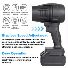 Handheld 1000W Turbo FanThrust Violent High Power Blowing Hair Dryer Strong Wind Turbo Brush Jet Fan Handheld Air Blower