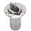 RVS Ovale Garboard Afvoerklep voor Boten - Ventconnector Fitting 6