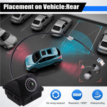 3667240U2401 Car Rear Panoramic Camera for JAC JS6 Sei6 Car Parking Camera Rear View Camera