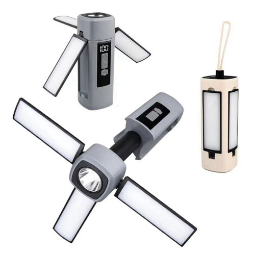 Outdoor Multifunctional Camping Light Folding Telescopic Portable Floodlight Tent Light Camp Light Camping Light,A 2