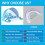 Inflatable Pool Floats with Canopy for Adults, Cup Holders, Summer Beach Party 5